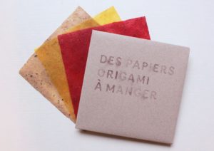 papier origami a manger