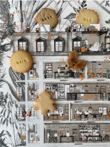 Calendrier de l'avent gourmand epicerie fine poilane biscuit